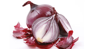 Red Onions Storage Crop Image